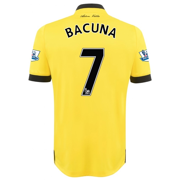 Aston Villa 2015-16 BACUNA #7 Away Soccer Jersey